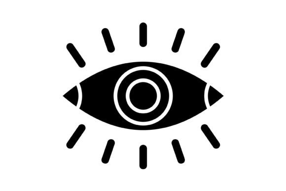 Eye Glyph Icon: A Visual Shortcut for Instant Recognition