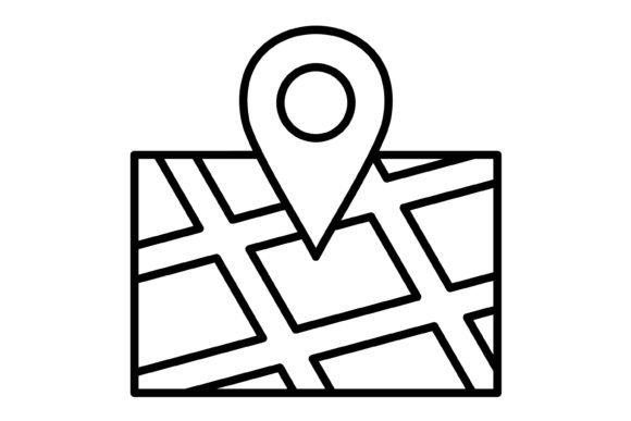 Map Pin Outline Icon: Your Go-To for Clear Digital Navigation