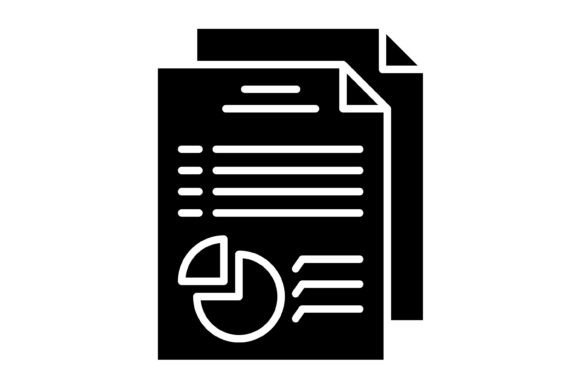 Market Research Glyph Icon: A Modern Visual Language