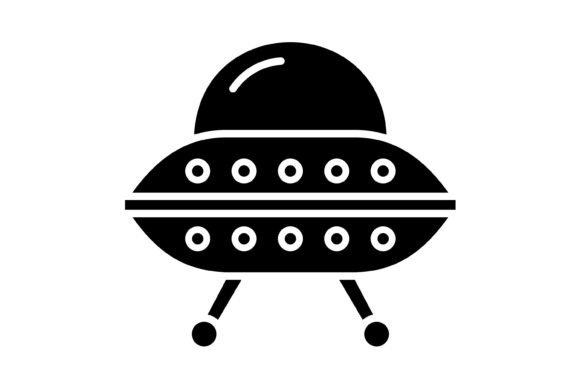 Sci Fi Glyph Icon: Versatile Vectors for Futuristic Design