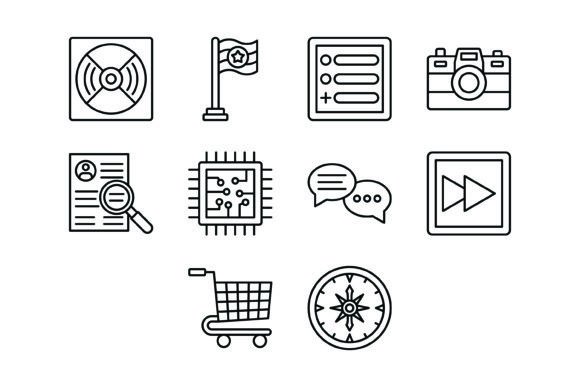 Streamlining Your Workflow with the 10 Essential Outline Icons