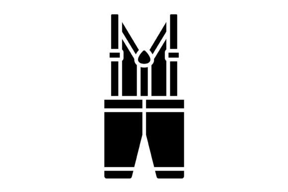 Suspenders Glyph Icon: Elevating Your Visual Branding