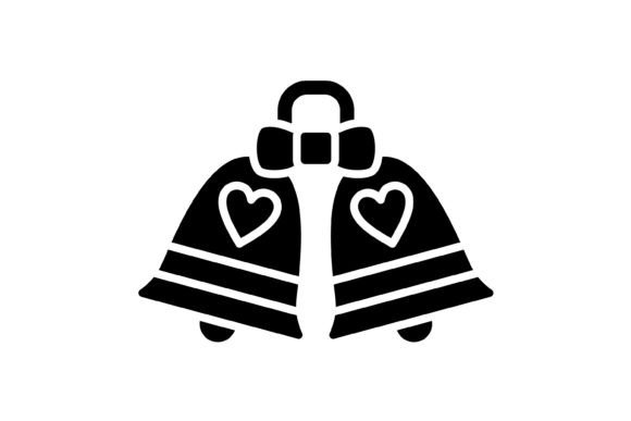 The Wedding Bells Glyph Icon: A Designer's Guide to Celebration