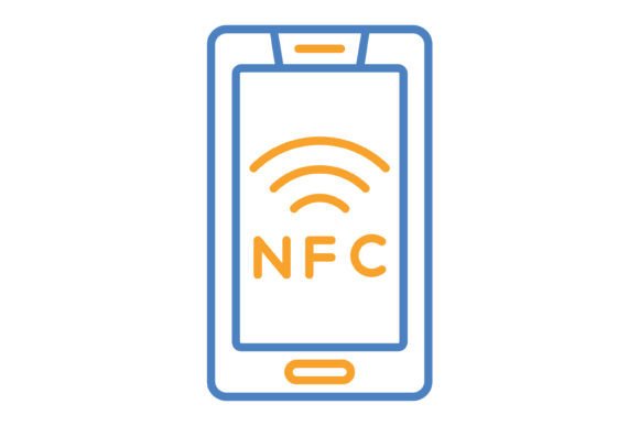 Why the Nfc Blue & Orange Line Icon Is Your Next Essential Design Asset